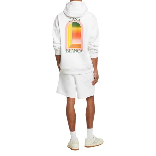 Sudadera Blanca Con Logotipo De Arco Degradado De Casablanca - Image 4