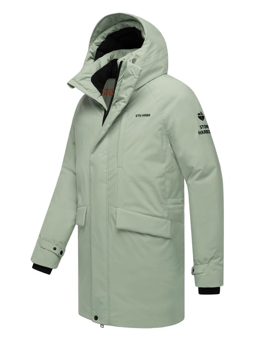 Chaqueta de invierno para hombre Stone Harbour Emriis con forro polar y capucha - Image 3