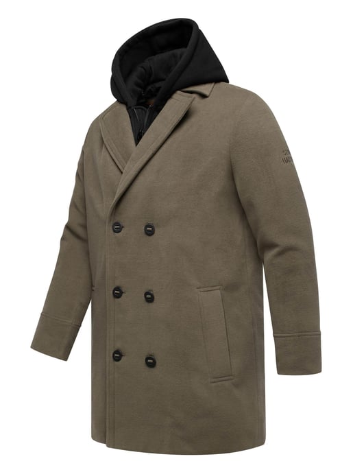 Abrigo para hombre Stone Harbour Darioon con interior desmontable y capucha - Image 3