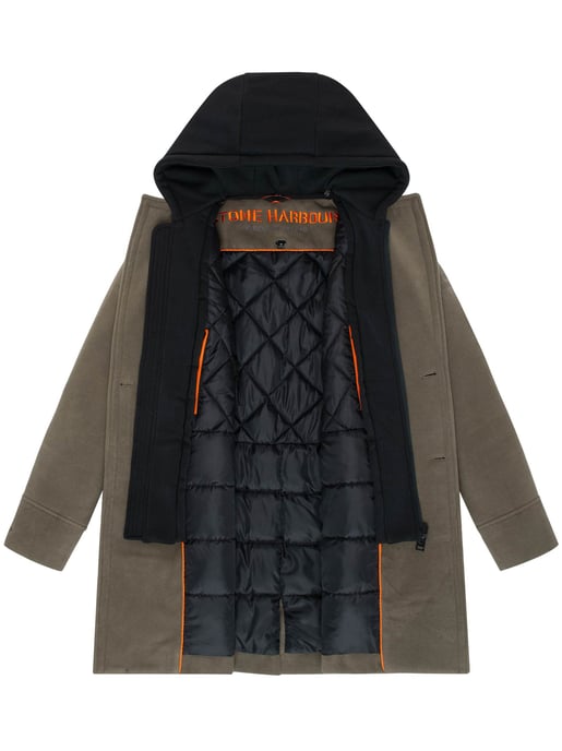 Abrigo para hombre Stone Harbour Darioon con interior desmontable y capucha - Image 5