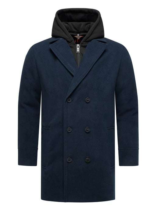 Abrigo para hombre Stone Harbour Darioon con interior desmontable y capucha - Image 1