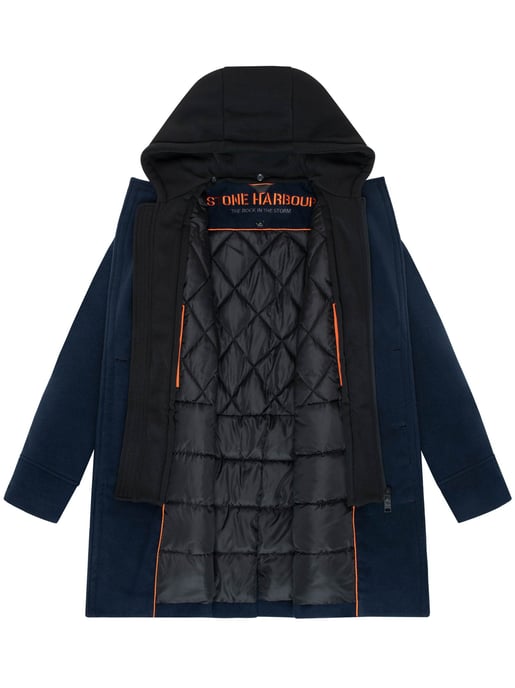 Abrigo para hombre Stone Harbour Darioon con interior desmontable y capucha - Image 5