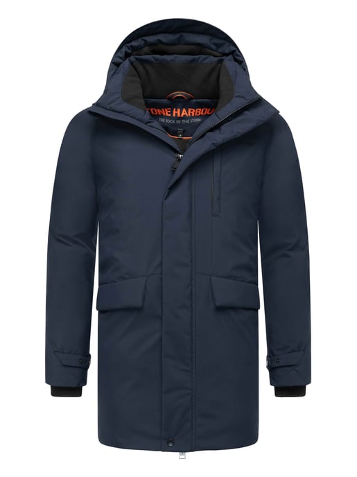Chaqueta de invierno para hombre Stone Harbour Emriis con forro polar y capucha - Image 1