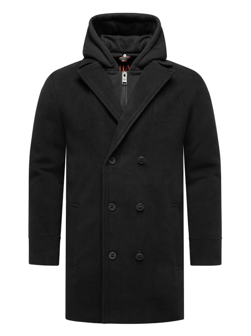 Abrigo para hombre Stone Harbour Darioon con interior desmontable y capucha - Image 1