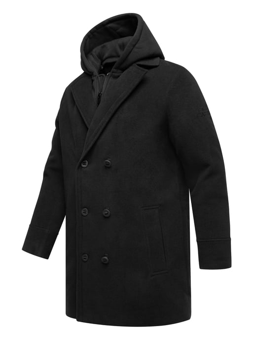 Abrigo para hombre Stone Harbour Darioon con interior desmontable y capucha - Image 2