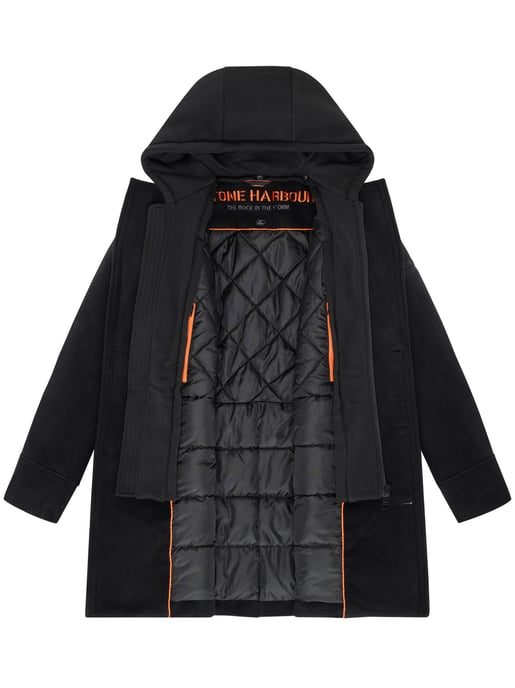 Abrigo para hombre Stone Harbour Darioon con interior desmontable y capucha - Image 5