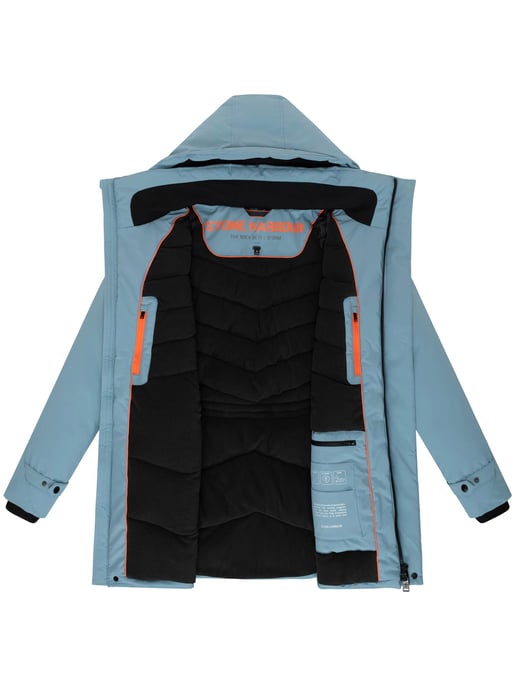 Chaqueta de invierno para hombre Stone Harbour Emriis con forro polar y capucha - Image 5