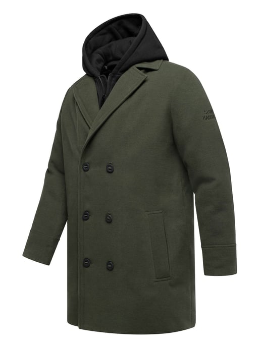 Abrigo para hombre Stone Harbour Darioon con interior desmontable y capucha - Image 2