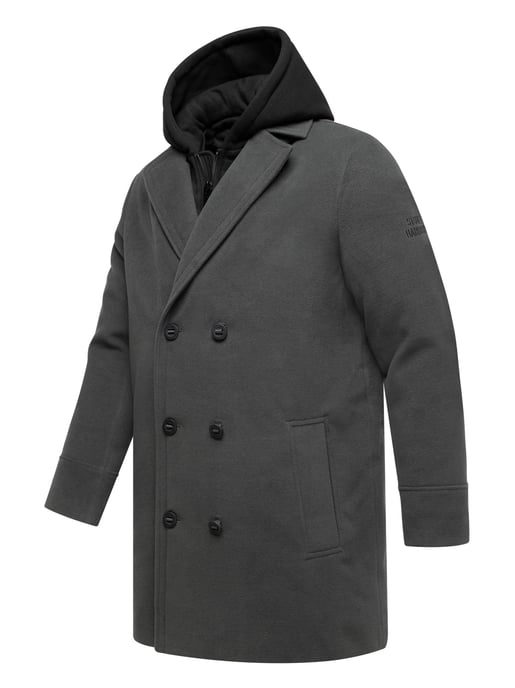 Abrigo para hombre Stone Harbour Darioon con interior desmontable y capucha - Image 2