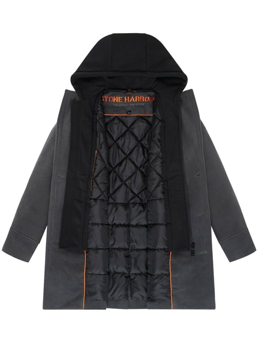 Abrigo para hombre Stone Harbour Darioon con interior desmontable y capucha - Image 5