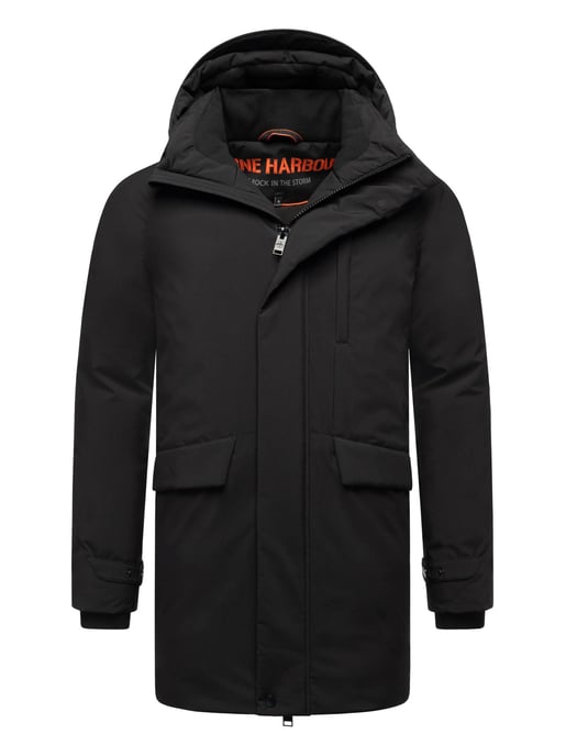 Chaqueta de invierno para hombre Stone Harbour Emriis con forro polar y capucha - Image 1