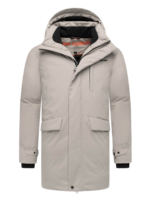 Chaqueta de invierno para hombre Stone Harbour Emriis con forro polar y capucha - Image 1
