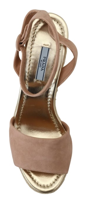 Sandalias de esparto con cuña plataforma - Image 3