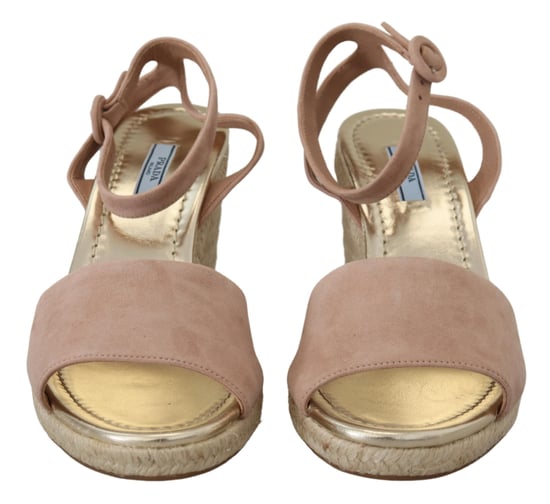 Sandalias de esparto con cuña plataforma - Image 4