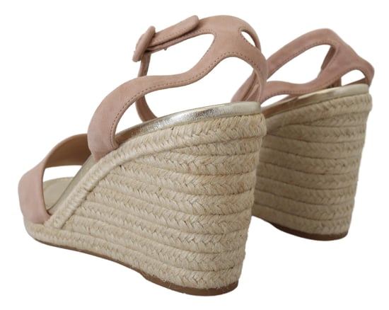 Sandalias de esparto con cuña plataforma - Image 6