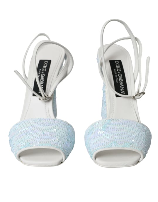Sandalias de tacón alto con embellishments de lentejuelas - Image 2