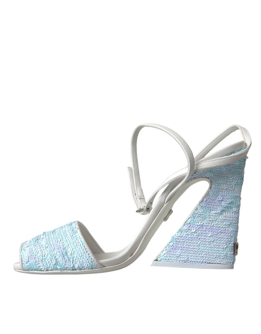 Sandalias de tacón alto con embellishments de lentejuelas - Image 5