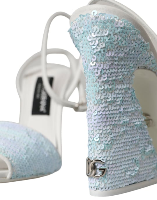 Sandalias de tacón alto con embellishments de lentejuelas - Image 6