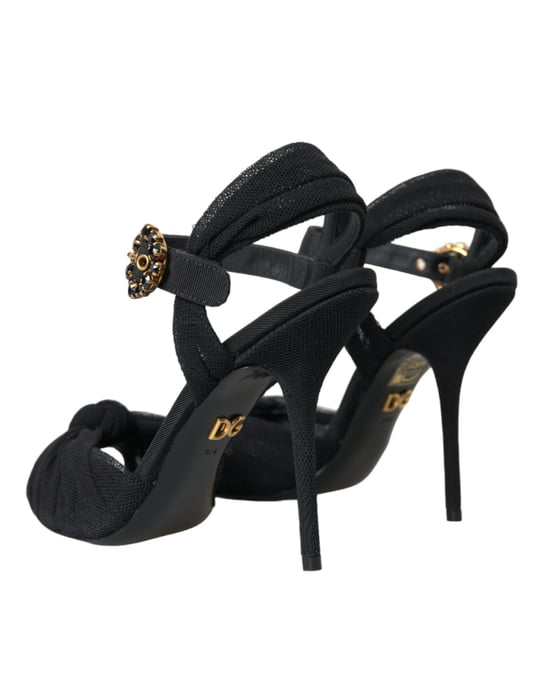 Tacones Slingbacks de Malla Anudada - Image 4