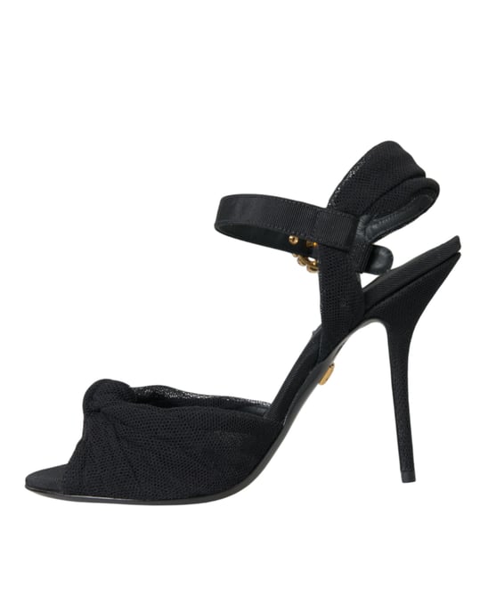 Tacones Slingbacks de Malla Anudada - Image 5