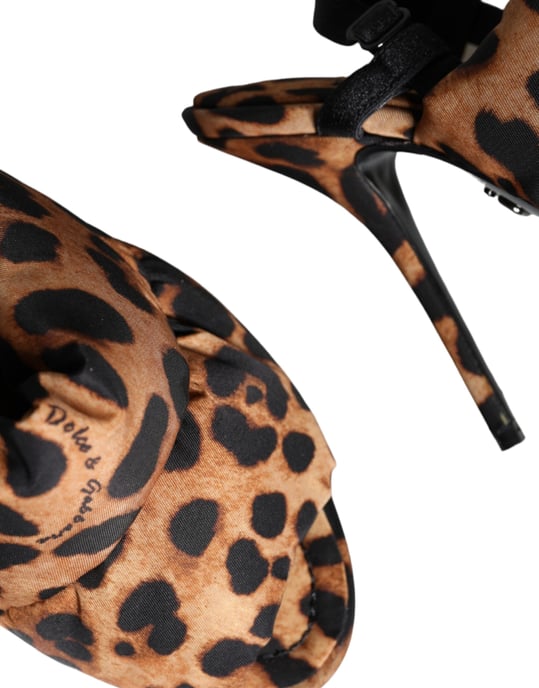 Sandalias Slingback de Leopardo Puf - Image 6