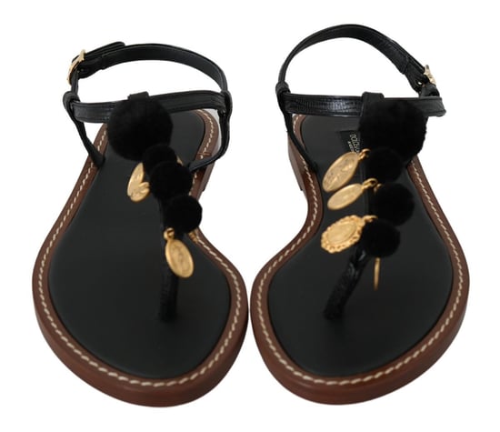 Sandalias Pompom de Dolce Gabbana - Image 2