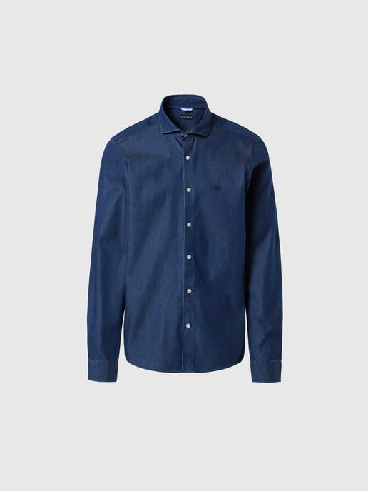 Camisa de denim de sarga North Sails - Image 3