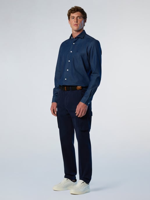 Camisa de denim de sarga North Sails - Image 4