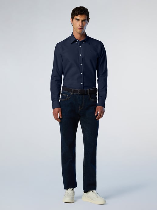 Camisa Oxford North Sails con logo bordado - Image 4