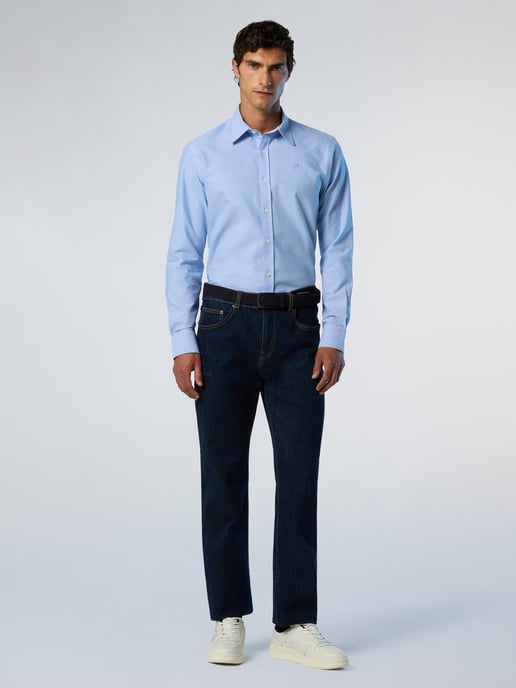 Camisa Oxford North Sails con logo bordado - Image 4