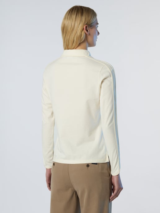 Camisa Polo de Manga Larga de Tela Peachskin North Sails - Image 2