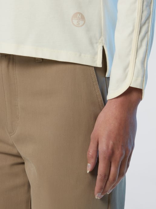 Camisa Polo de Manga Larga de Tela Peachskin North Sails - Image 5