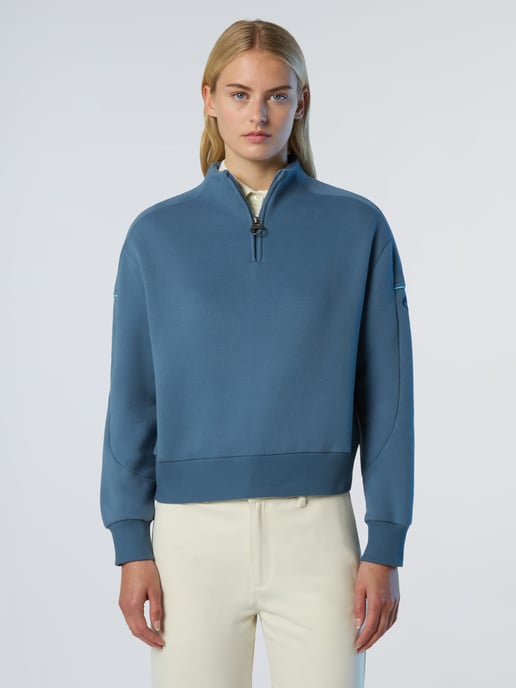Sudadera con media cremallera de invierno de North Sails en forro polar - Image 1