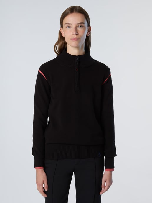 Suéter de viscosa con cuello alto North Sails - Image 1
