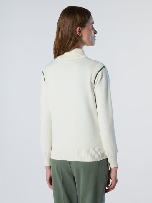 Jersey de viscosa con cuello alto North Sails - Image 2