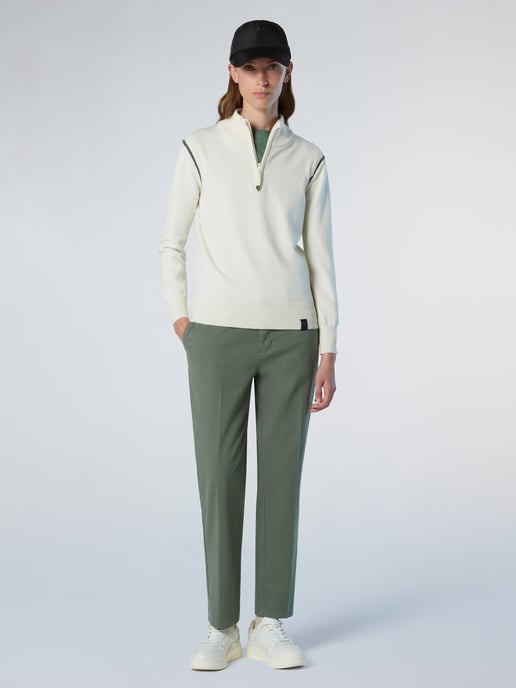 Jersey de viscosa con cuello alto North Sails - Image 4