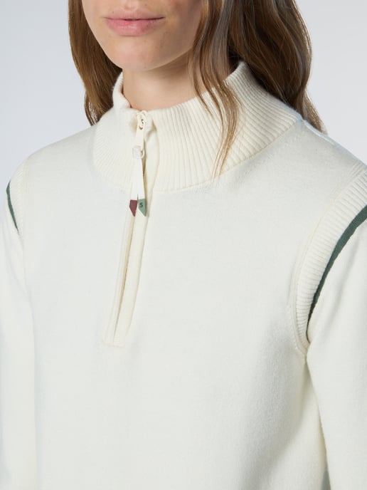 Jersey de viscosa con cuello alto North Sails - Image 5