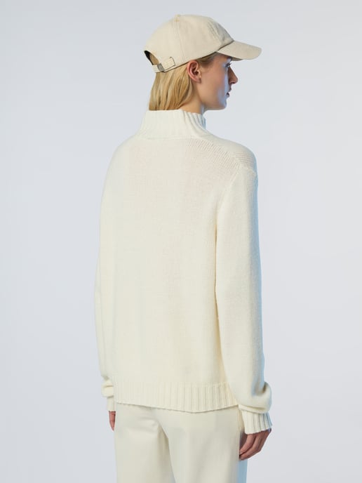 Suéter de cuello alto North Sails con trenzado maxi - Image 2