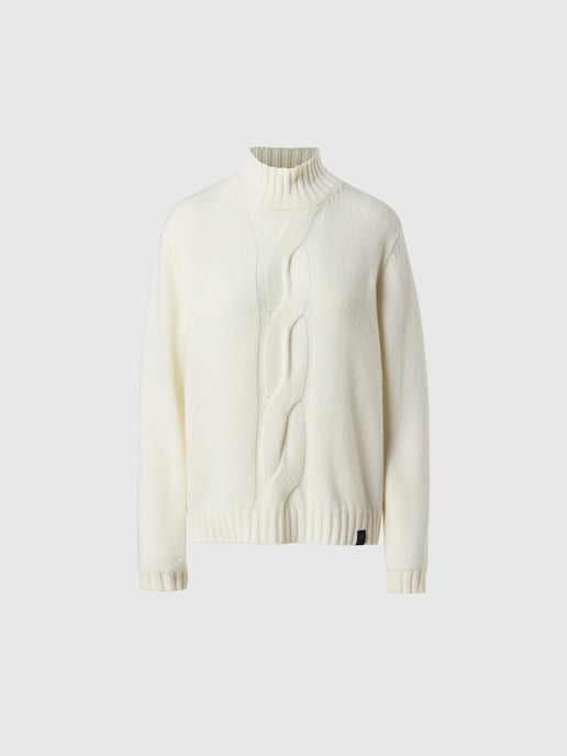 Suéter de cuello alto North Sails con trenzado maxi - Image 3