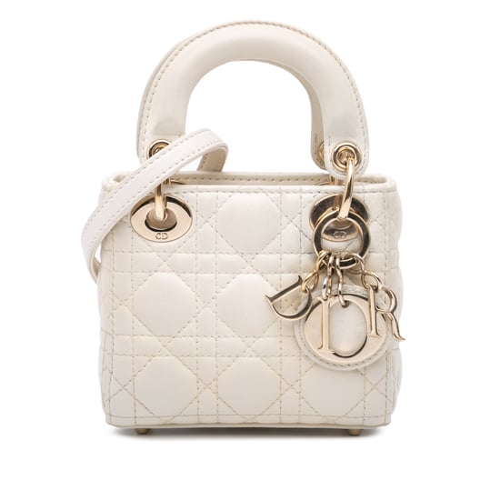 Bolso Mini Lady Dior de Cuero Acolchado - Image 1