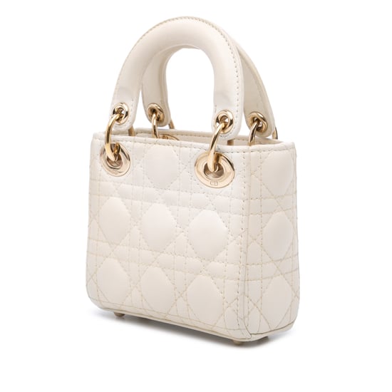 Bolso Mini Lady Dior de Cuero Acolchado - Image 2