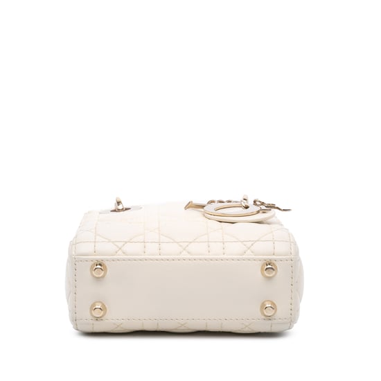 Bolso Mini Lady Dior de Cuero Acolchado - Image 3