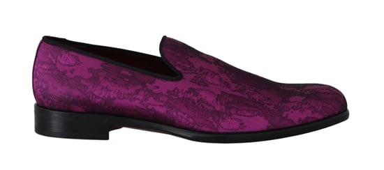 Mocasines de seda con estampado - Image 1