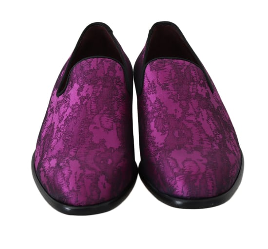Mocasines de seda con estampado - Image 2