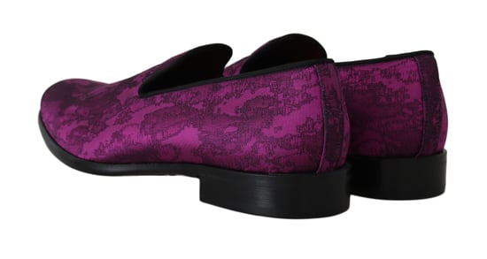 Mocasines de seda con estampado - Image 4