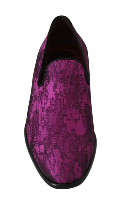 Mocasines de seda con estampado - Image 5