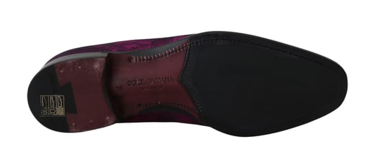 Mocasines de seda con estampado - Image 6