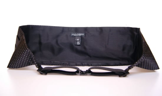 Cinturón de Gala Negro con Lunares de Dolce Gabbana - Image 4