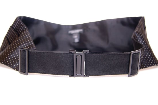 Cinturón de Gala Negro con Lunares de Dolce Gabbana - Image 5