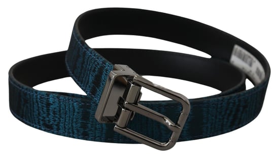 Cinturón Reversible de Patrón Azul - Image 3